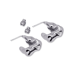 Γυναικεία Σκουλαρίκια Callie Hoops CPE544PL Anartxy Steel